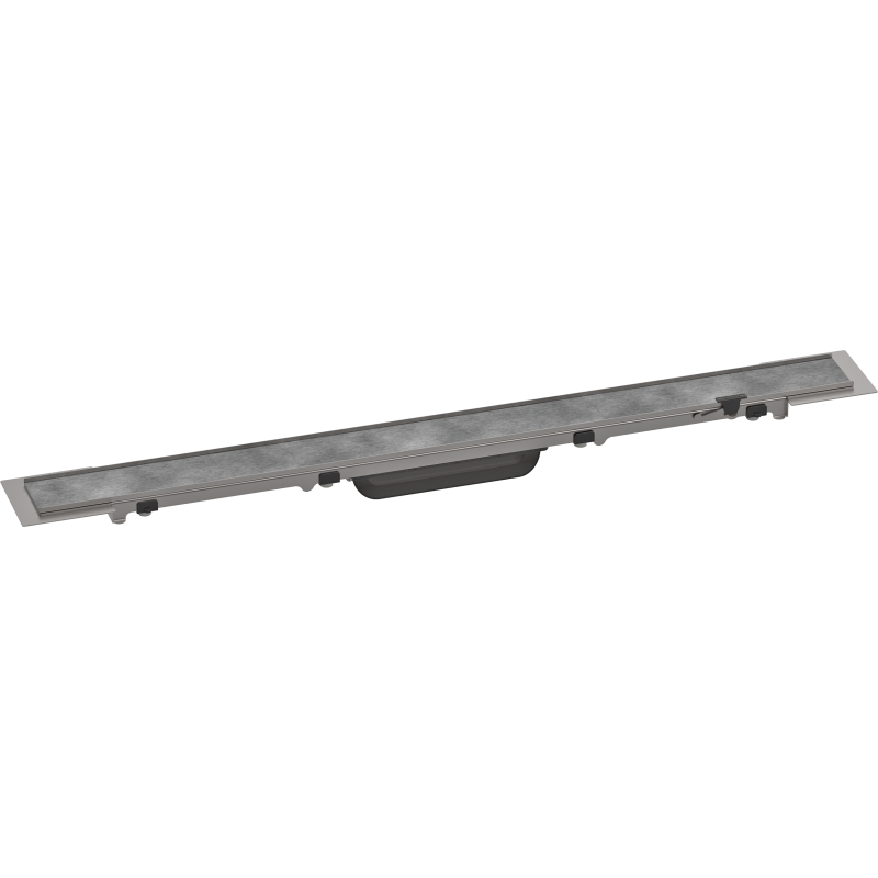 Element zewnętrzny odpływu liniowego 700 z możliwością przycięcia i do wyłożenia płytkami RainDrain Rock HANSGROHE 56030000