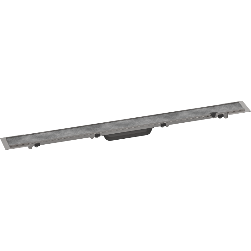 Element zewnętrzny odpływu liniowego 800 z możliwością przycięcia i do wyłożenia płytkami RainDrain Rock HANSGROHE 56031000