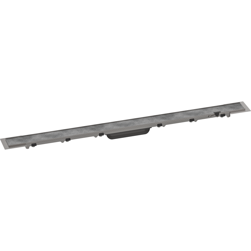 Element zewnętrzny odpływu liniowego 900 z możliwością przycięcia i do wyłożenia płytkami RainDrain Rock HANSGROHE 56032000