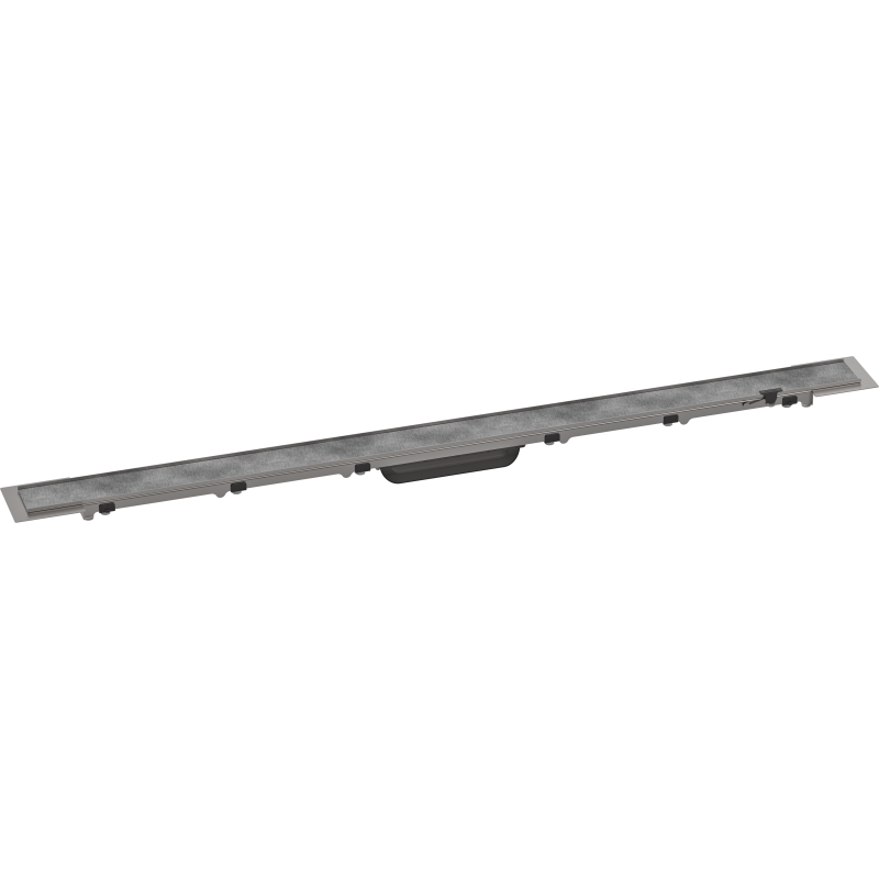 Element zewnętrzny odpływu liniowego 1000 z możliwością przycięcia i do wyłożenia płytkami RainDrain Rock HANSGROHE 56033000