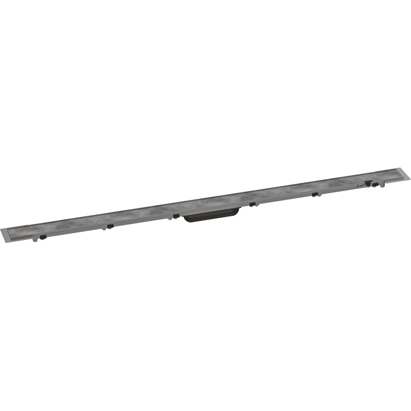 Element zewnętrzny odpływu liniowego 1200 z możliwością przycięcia i do wyłożenia płytkami RainDrain Rock HANSGROHE 56034000