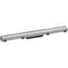 Element zewnętrzny odpływu liniowego 700 ze stelażem reg. wys. Stal Szlachetna Szczotkowana RainDrain Match HANSGROHE 56037800