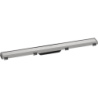 Element zewnętrzny odpływu liniowego 800 ze stelażem reg. wys. Stal Szlachetna Szczotkowana RainDrain Match HANSGROHE 56038800