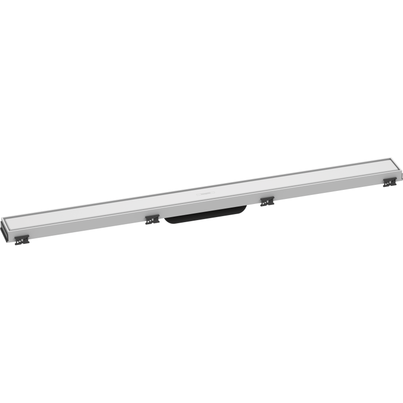 Element zewnętrzny odpływu liniowego 900 ze stelażem o regulowanej wysokości Biały Matowy RainDrain Match HANSGROHE 56040700