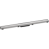 Element zewnętrzny odpływu liniowego 900 ze stelażem reg. wys. Stal Szlachetna Szczotkowana RainDrain Match HANSGROHE 56040800