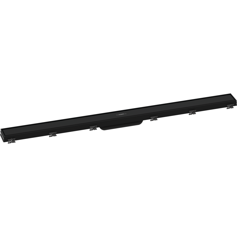 Element zewnętrzny odpływu liniowego 1000 ze stelażem o regulowanej wysokości Czarny Matowy RainDrain Match HANSGROHE 56041670