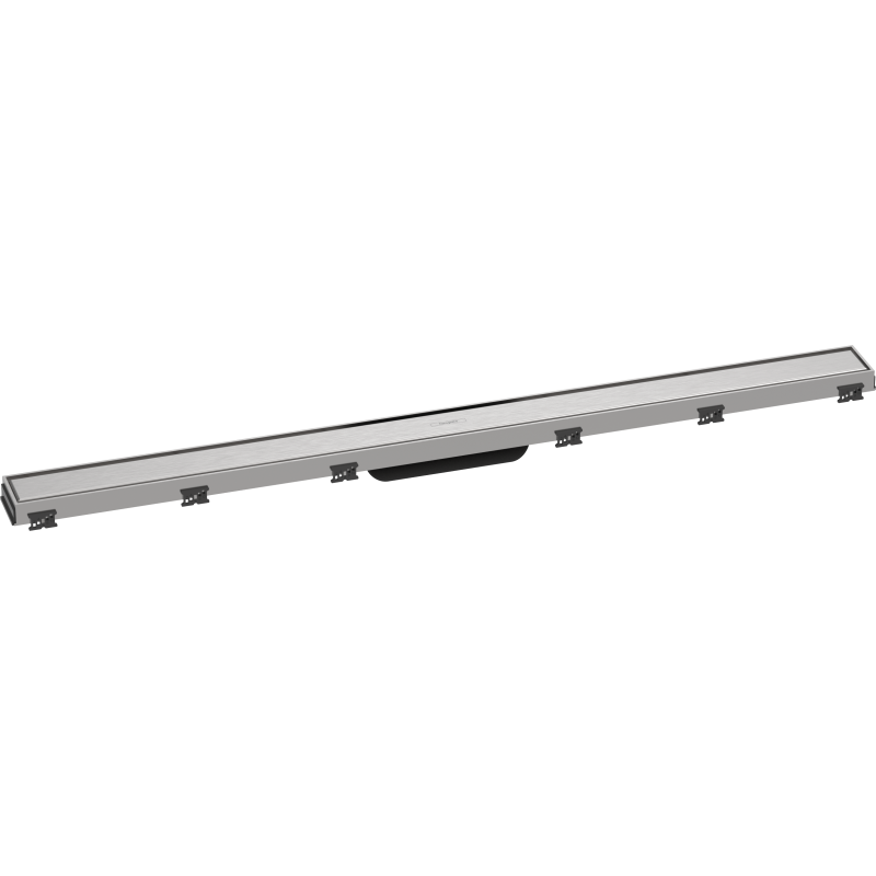 Element zewnętrzny odpływu liniowego 1000 ze stelażem reg. wys. Stal Szlachetna Szczotkowana RainDrain Match HANSGROHE 56041800