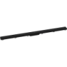 Element zewnętrzny odpływu liniowego 1200 ze stelażem o regulowanej wysokości Czarny Matowy RainDrain Match HANSGROHE 56042670