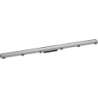 Element zewnętrzny odpływu liniowego 1200 ze stelażem reg. wys. Stal Szlachetna Szczotkowana RainDrain Match HANSGROHE 56042800