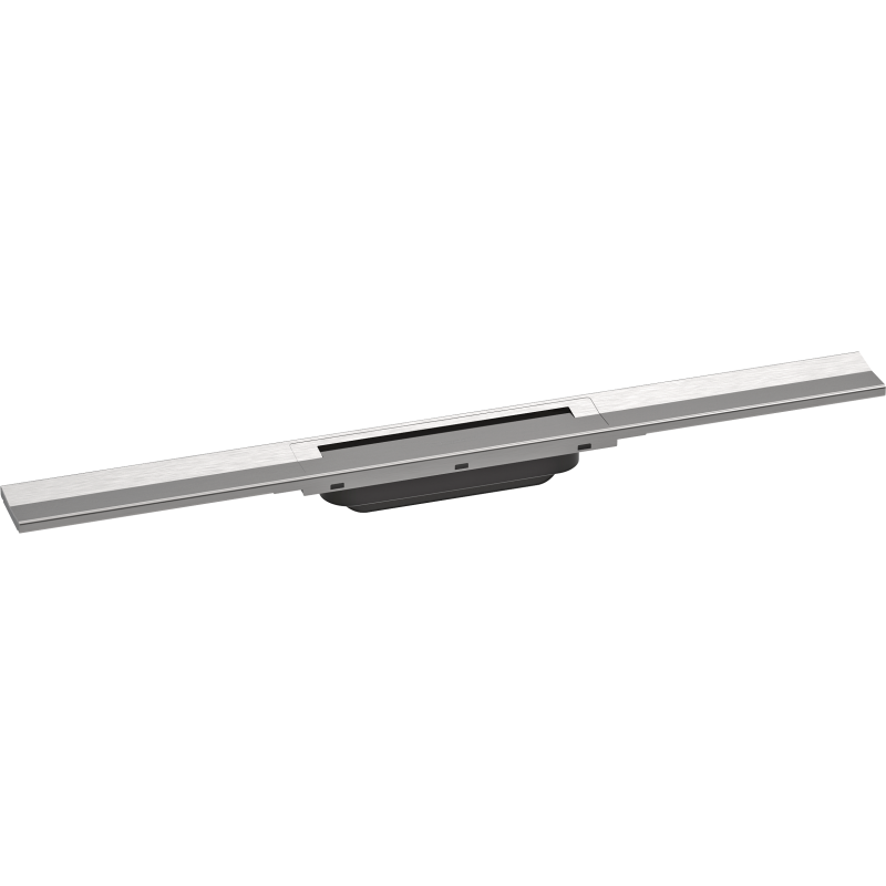 El. zew. odpływu liniowego 700, montaż odsunięty od ściany Stal Szlachetna Szczotkowana RainDrain Flex HANSGROHE 56043800