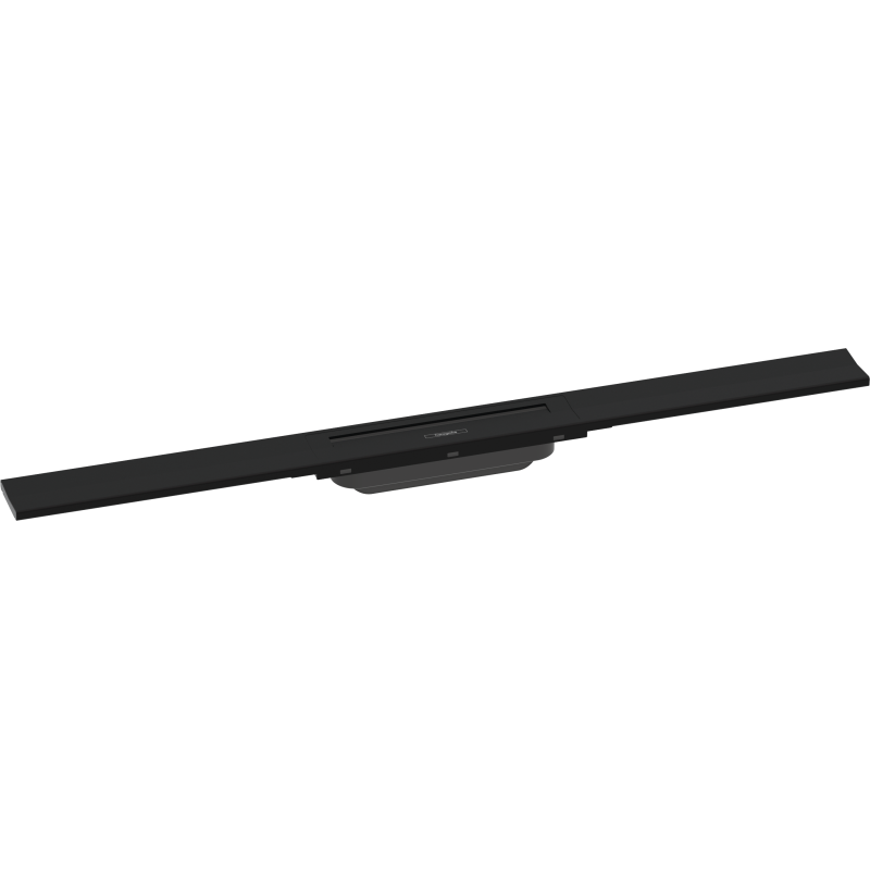 Element zewnętrzny odpływu liniowego 800, montaż odsunięty od ściany Czarny Matowy RainDrain Flex HANSGROHE 56044670