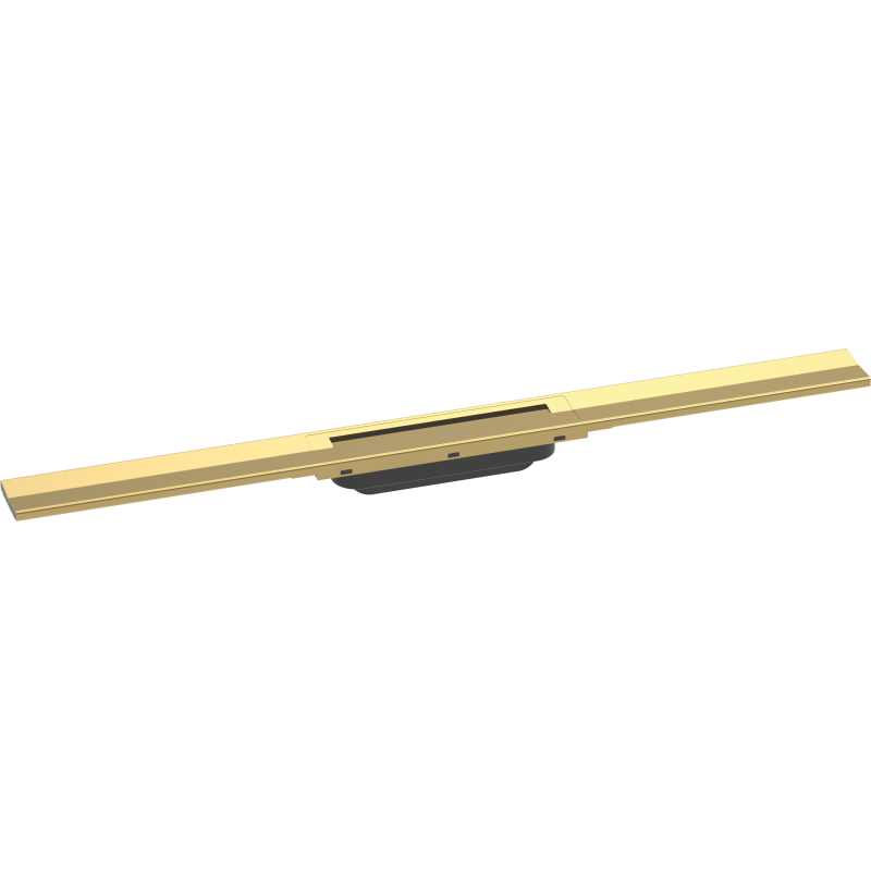 Element zewnętrzny odpływu liniowego 800, montaż odsunięty od ściany Złoty Optyczny Polerowany RainDrain Flex HANSGROHE 56044990
