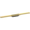 Element zewnętrzny odpływu liniowego 800, montaż odsunięty od ściany Złoty Optyczny Polerowany RainDrain Flex HANSGROHE 56044990