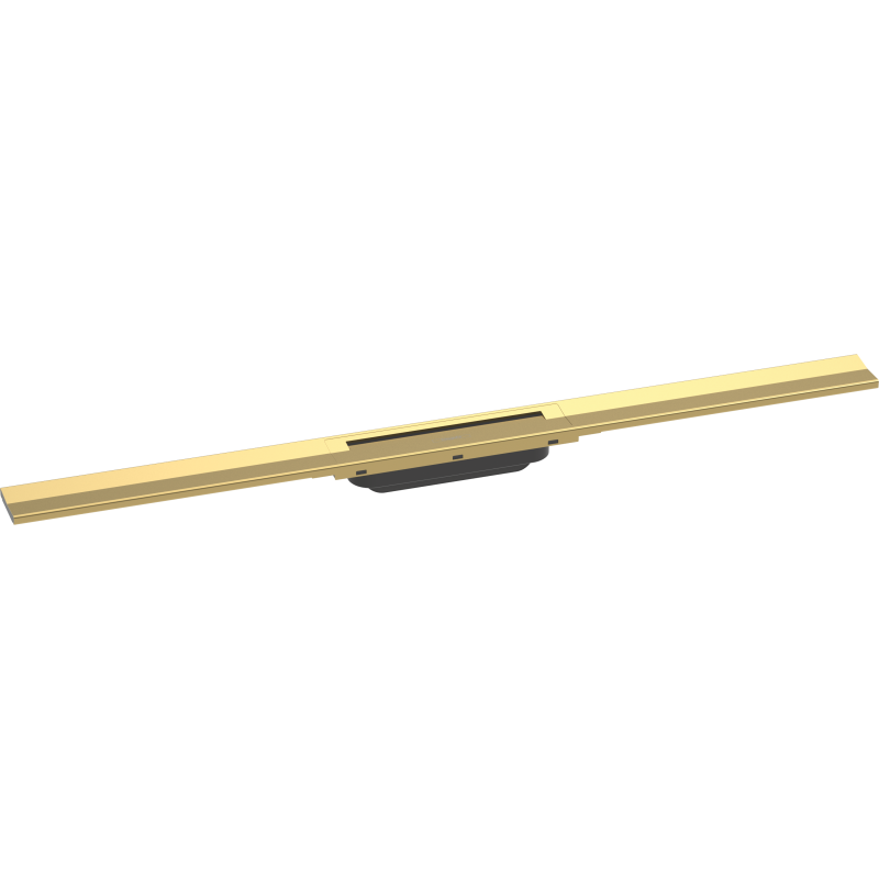 Element zewnętrzny odpływu liniowego 900, montaż odsunięty od ściany Złoty Optyczny Polerowany RainDrain Flex HANSGROHE 56045990