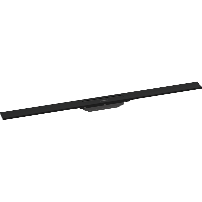 Element zewnętrzny odpływu liniowego 1000, montaż odsunięty od ściany Czarny Matowy RainDrain Flex HANSGROHE 56046670