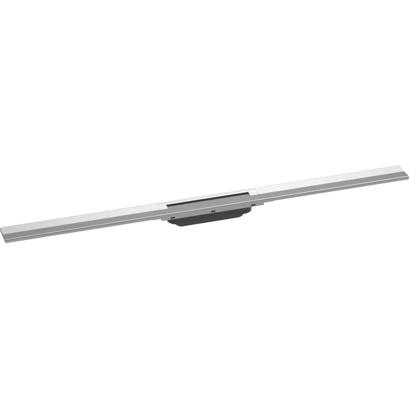 El. zew. odpływu liniowego 1000, montaż odsunięty od ściany Stal Szlachetna Szczotkowana RainDrain Flex HANSGROHE 56046800