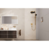 Element zewnętrzny odpływu liniowego 1200, montaż odsunięty od ściany Brąz Szczotkowany RainDrain Flex HANSGROHE 56047140