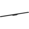 Element zewnętrzny odpływu liniowego 1200, montaż odsunięty od ściany Czarny Matowy RainDrain Flex HANSGROHE 56047670