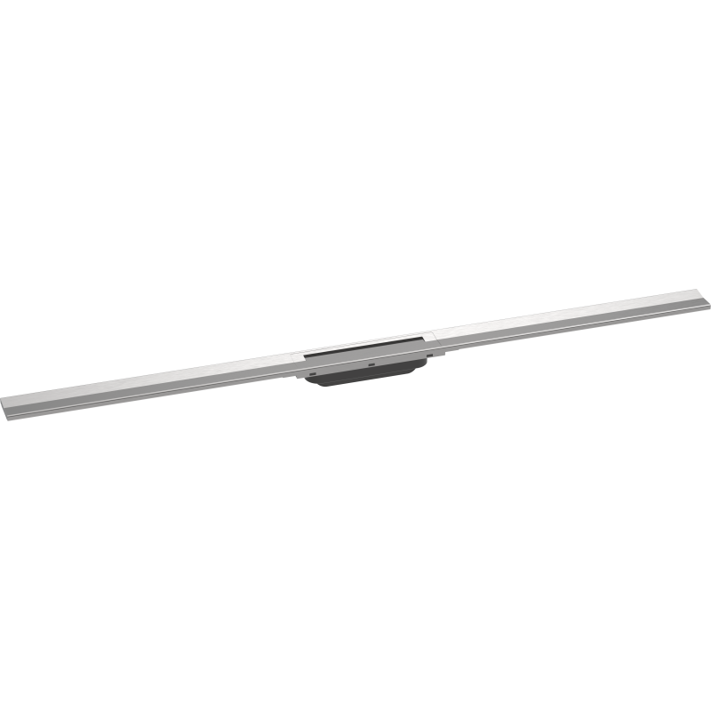 El. zew. odpływu liniowego 1200, montaż odsunięty od ściany Stal Szlachetna Szczotkowana RainDrain Flex HANSGROHE 56047800