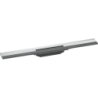 Element zewnętrzny odpływu liniowego 700 z możliwością przycięcia, montaż przyścienny Chrom RainDrain Flex HANSGROHE 56050000