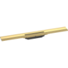 Element zewnętrzny odpływu liniowego 700, montaż przyścienny Złoty Optyczny Polerowany RainDrain Flex HANSGROHE 56050990