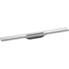 Element zewnętrzny odpływu liniowego 800, montaż przyścienny Stal Szlachetna Szczotkowana RainDrain Flex HANSGROHE 56051800