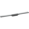Element zewnętrzny odpływu liniowego 900 z możliwością przycięcia, montaż przyścienny Chrom RainDrain Flex HANSGROHE 56052000