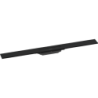 Element zewnętrzny odpływu liniowego 900, montaż przyścienny Czarny Matowy RainDrain Flex HANSGROHE 56052670