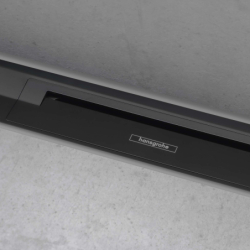 Element zewnętrzny odpływu liniowego 900, montaż przyścienny Czarny Matowy RainDrain Flex HANSGROHE 56052670
