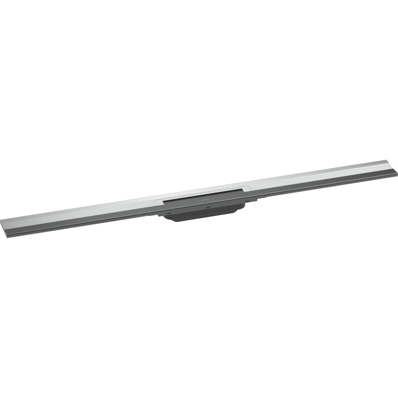 Element zewnętrzny odpływu liniowego 1000 z możliwością przycięcia, montaż przyścienny Chrom RainDrain Flex HANSGROHE 56053000