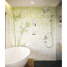 Element zewnętrzny odpływu liniowego 1000 z możliwością przycięcia, montaż przyścienny Chrom RainDrain Flex HANSGROHE 56053000