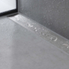 Element zewnętrzny odpływu liniowego 1000 z możliwością przycięcia, montaż przyścienny Chrom RainDrain Flex HANSGROHE 56053000