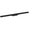 Element zewnętrzny odpływu liniowego 1000, montaż przyścienny Czarny Matowy RainDrain Flex HANSGROHE 56053670