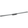 Element zewnętrzny odpływu liniowego 1200 z możliwością przycięcia, montaż przyścienny Chrom RainDrain Flex HANSGROHE 56054000