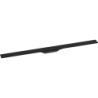 Element zewnętrzny odpływu liniowego 1200, montaż przyścienny Czarny Matowy RainDrain Flex HANSGROHE 56054670