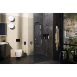 Wnęka ścienna z ozdobną ramką 300/150/100 Czarny Matowy XtraStoris Original HANSGROHE 56057670