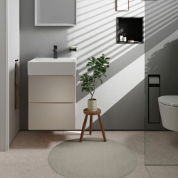 Wnęka ścienna z ozdobną ramką 300/300/100 Czarny Matowy XtraStoris Original HANSGROHE 56061670
