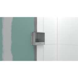Wnęka ścienna na papier toaletowy 150/150/140 Stal Szlachetna Szczotkowana XtraStoris Original HANSGROHE 56065800