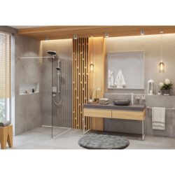 Wnęka ścienna z ozdobną ramką 300/900/100 Biały Matowy XtraStoris Original HANSGROHE 56067700