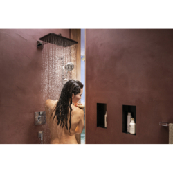 Wnęka ścienna bez ozdobnej ramki 300/150/100 Czarny Matowy XtraStoris Minimalistic HANSGROHE 56070670