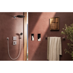 Wnęka ścienna bez ozdobnej ramki 300/150/100 Czarny Matowy XtraStoris Minimalistic HANSGROHE 56070670