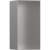 Wnęka ścienna bez ozdobnej ramki 300/150/140 Stal Szlachetna Szczotkowana XtraStoris Minimalistic HANSGROHE 56076800