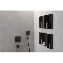Wnęka ścienna bez ozdobnej ramki 300/300/140 Czarny Matowy XtraStoris Minimalistic HANSGROHE 56079670