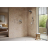 Wnęka ścienna z drzwiczkami do wyłożenia płytkami 300/300/100 Stal Szlachetna Szczotkowana XtraStoris Rock HANSGROHE 56085800
