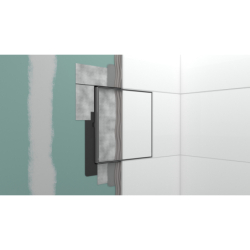 Wnęka ścienna z koszem na śmieci i drzwiczkami do wyłożenia płytkami 300/300/100 Biały Matowy XtraStoris Rock HANSGROHE 56089700