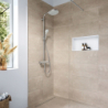Wnęka ścienna z ozdobną ramką 300/150/70 Biały Matowy XtraStoris Original HANSGROHE 56092700