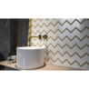 UNIWERSALNA MOZAIKA BIANCO PARADYZ PARIS 28,1X30,1 GAT.1 (P.50345)