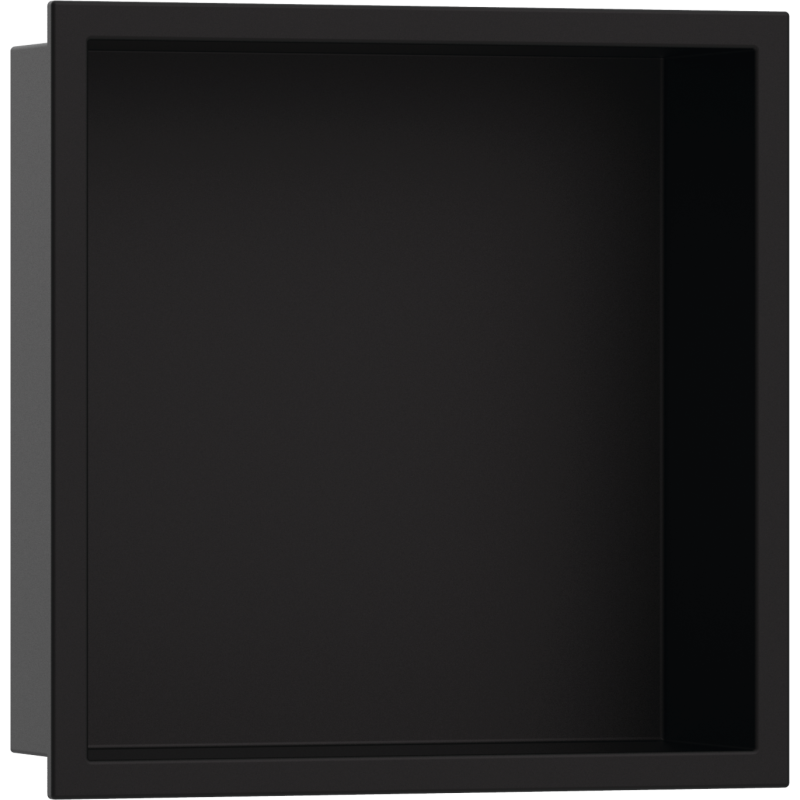 Wnęka ścienna z ozdobną ramką 300/300/70 Czarny Matowy XtraStoris Original HANSGROHE 56093670