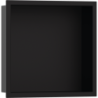 Wnęka ścienna z ozdobną ramką 300/300/70 Czarny Matowy XtraStoris Original HANSGROHE 56093670