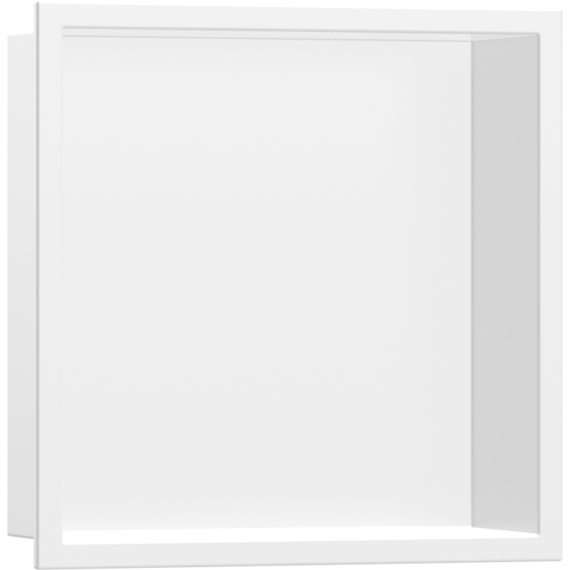 Wnęka ścienna z ozdobną ramką 300/300/70 Biały Matowy XtraStoris Original HANSGROHE 56093700